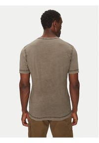 BOSS T-Shirt Tokks 50502173 Beżowy Regular Fit. Kolor: beżowy. Materiał: bawełna