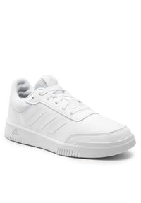Adidas - adidas Buty Tensaur Sport 2.0 K GW6423 Biały. Kolor: biały. Materiał: skóra