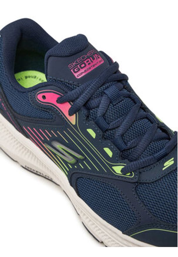 skechers - Skechers Buty do biegania GO RUN Consistent™ 2.0 128606 Granatowy. Kolor: niebieski. Materiał: materiał, mesh. Sport: bieganie
