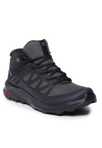 salomon - Salomon Trekkingi Outrise Mid Gtx W L47160500 Czarny. Kolor: czarny. Materiał: materiał #6