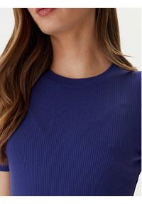 Calvin Klein T-Shirt LV044D246G Fioletowy Slim Fit. Kolor: fioletowy #3