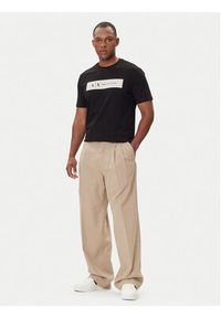 Armani Exchange T-Shirt XM001425 AF10361 UC001 Czarny Regular Fit. Kolor: czarny. Materiał: bawełna