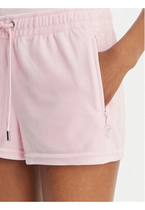 Juicy Couture Szorty sportowe Tamia JCWHS126305 Różowy Regular Fit. Kolor: różowy. Materiał: syntetyk