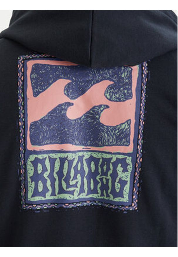 Billabong Bluza Stamp EBYSF00186 Czarny Regular Fit. Kolor: czarny. Materiał: bawełna