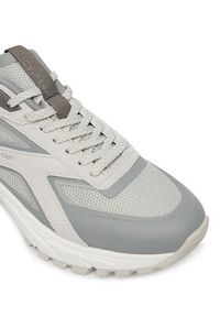 Calvin Klein Sneakersy Hike Runner Ck Stripe Refl Su HW0HW03107 Szary. Kolor: szary. Materiał: materiał #4