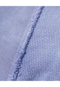 LOVE SHACK FANCY - Błękitna bluza Anarosa. Kolor: niebieski. Materiał: dresówka, bawełna #4