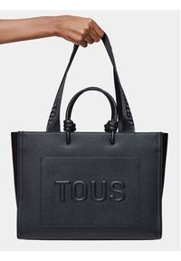 Tous - TOUS Torebka Shopper Xl. Amaya T La Rue New 2002025851 Czarny. Kolor: czarny. Materiał: skórzane #7