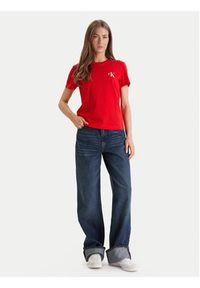 Calvin Klein Jeans Komplet t-shirtów LV047C905G Kolorowy Regular Fit. Materiał: bawełna. Wzór: kolorowy #6