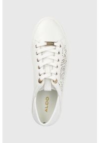 Aldo sneakersy STEPANIEE kolor biały. Zapięcie: sznurówki. Kolor: biały. Materiał: guma