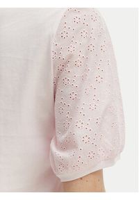 Vero Moda Bluzka Janni 10340706 Różowy Regular Fit. Kolor: różowy. Materiał: bawełna #5