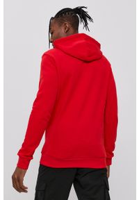 adidas Originals - Bluza bawełniana. Typ kołnierza: kaptur. Kolor: czerwony. Materiał: bawełna. Wzór: nadruk #4