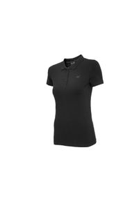 4f - 4F Women's T-shirt Polo NOSH4-TSD008-20S. Typ kołnierza: polo. Kolor: czarny #1
