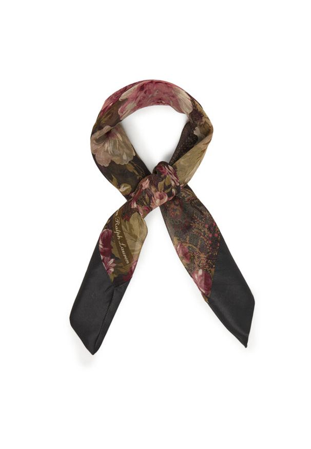 Lauren Ralph Lauren - LAUREN RALPH LAUREN Chusta 454961463001 Czarny. Kolor: czarny. Materiał: jedwab