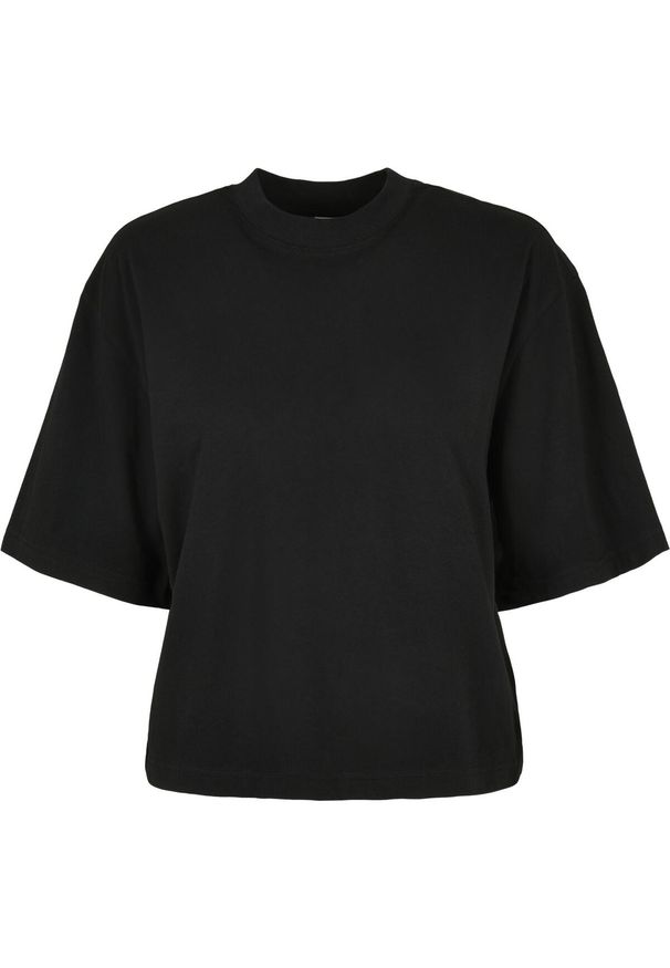Koszulka damska Urban Classics organic oversized-Duże rozmiary. Kolor: czarny. Materiał: bawełna