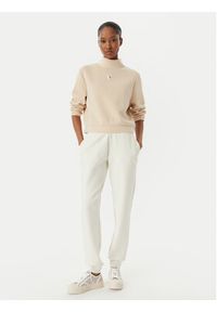 Guess Bluza Olympe V4YQ05 KCAY2 Beżowy Regular Fit. Kolor: beżowy. Materiał: syntetyk #3