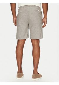 BOSS Szorty materiałowe 50536863 Beżowy Tapered Fit. Kolor: beżowy. Materiał: syntetyk