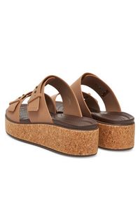 Crocs Klapki Brooklyn Cork Buckle 211252 Beżowy. Kolor: beżowy #3