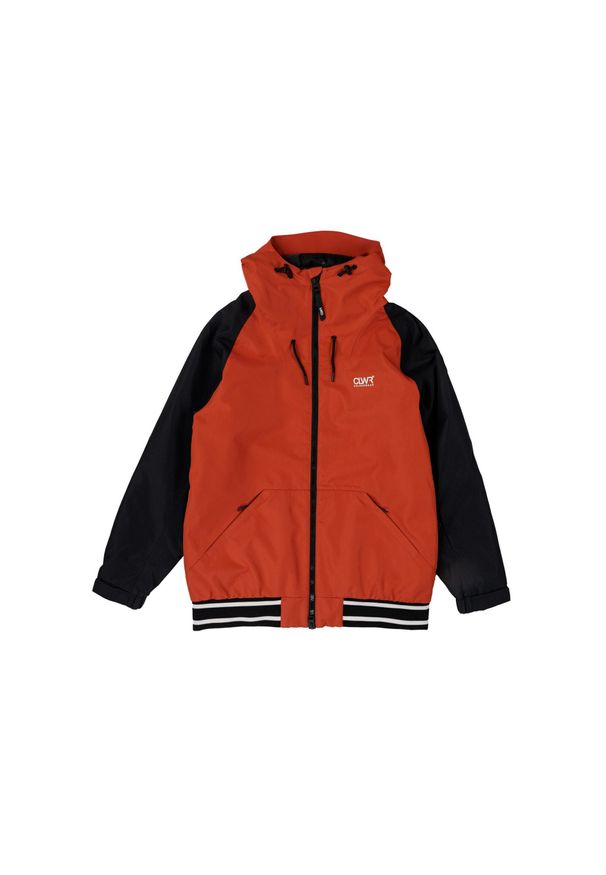 Kurtka snowboardowa męska Colourwear League 2.0. Kolor: czerwony, wielokolorowy, pomarańczowy. Sezon: zima. Sport: snowboard