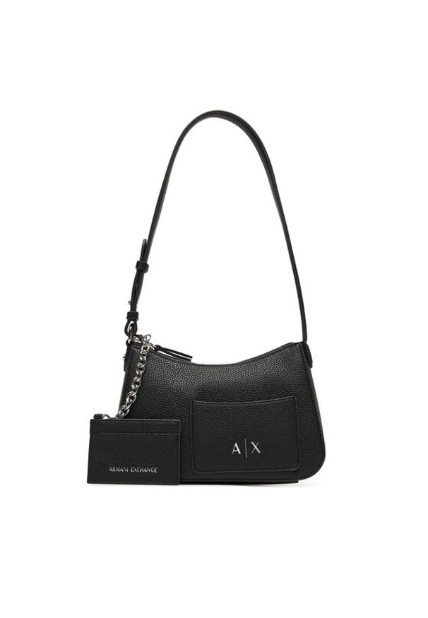 Armani Exchange Torebka XW001571 AF15625 UC001 Czarny. Kolor: czarny. Materiał: skórzane