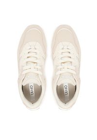 Liu Jo Sneakersy Steffy 01 BF5061 P0304 Écru. Materiał: zamsz, skóra #6