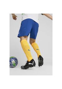 Puma - Męskie szorty PSV Eindhoven PUMA Cobalt Glaze White Blue. Kolor: biały, wielokolorowy, niebieski