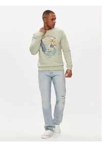 Jack & Jones - Jack&Jones Bluza Zion 12249451 Zielony Standard Fit. Kolor: zielony. Materiał: bawełna, syntetyk