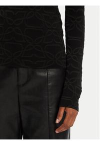 Hugo - HUGO Sweter Satero 50542604 Czarny Slim Fit. Kolor: czarny. Materiał: wiskoza #5