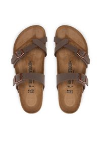 Birkenstock Japonki Mayari 0071063 Brązowy. Kolor: brązowy. Materiał: skóra #5