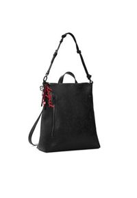 Desigual Plecak 26SAKP07 Czarny. Kolor: czarny. Materiał: skóra #3