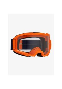 LEATT - Gogle rowerowe Leatt Goggle Vizion 2.5 - orange. Kolor: pomarańczowy, wielokolorowy, żółty