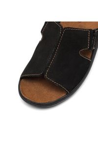 Go Soft Klapki ARC-4854-07 Czarny. Kolor: czarny. Materiał: zamsz, skóra