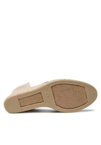 Castañer Espadryle Carina/8/001 020962-100 Czarny. Kolor: czarny. Materiał: materiał #7
