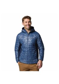 columbia - Columbia Kurtka Powder Pass 2126101478. Kolor: niebieski. Sport: turystyka piesza