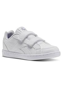 Buty do chodzenia dla dzieci Reebok Royal Prime Alt. Kolor: biały. Materiał: materiał, syntetyk, tkanina. Szerokość cholewki: normalna. Model: Reebok Royal. Sport: turystyka piesza