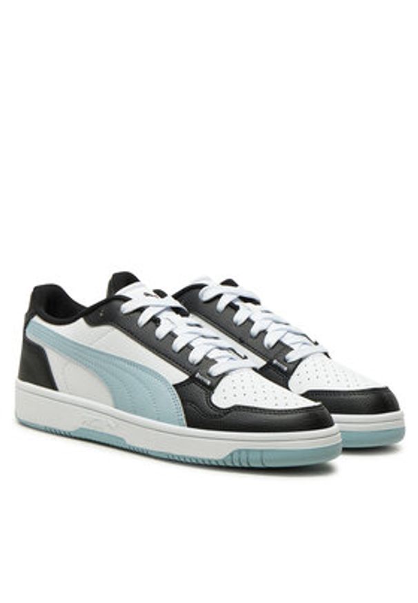 Puma Sneakersy Reb-L Jr 398993 16 Biały. Kolor: biały. Materiał: skóra