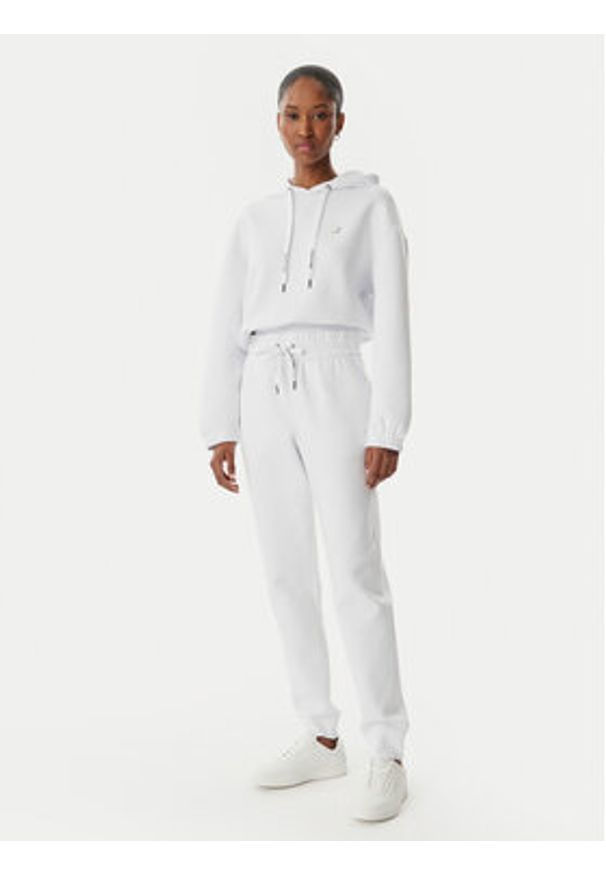 Armani Exchange Bluza XW002217 AF10818 U0002 Biały Regular Fit. Kolor: biały. Materiał: bawełna