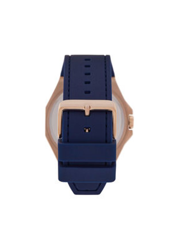 Guess Zegarek Emperor GW0850G3 Granatowy. Kolor: niebieski