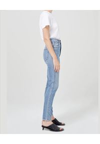 AGOLDE - Niebieskie jeansy Pinch z wysokim stanem. Stan: podwyższony. Kolor: niebieski #2