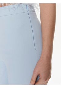 TwinSet - TWINSET Spodnie materiałowe 241TP2171 Niebieski Relaxed Fit. Kolor: niebieski. Materiał: syntetyk #4