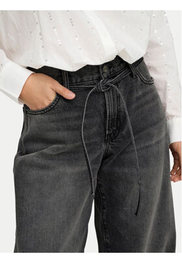 only - ONLY Jeansy Gianna 15347094 Czarny Balloon Fit. Kolor: czarny