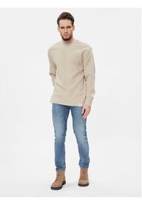 Calvin Klein Jeans Bluza J30J324532 Écru Regular Fit. Materiał: bawełna #4