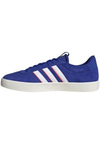 Adidas - Buty adidas Vl Court 3.0 M ID6283 niebieskie. Okazja: na co dzień. Zapięcie: sznurówki. Kolor: niebieski. Materiał: materiał, syntetyk, skóra, guma. Szerokość cholewki: normalna #2