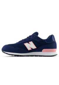 Buty dziecięce New Balance G5158OW – granatowe. Okazja: na co dzień, na uczelnię. Kolor: niebieski. Materiał: syntetyk, materiał. Szerokość cholewki: normalna #2