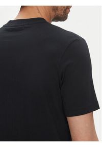 Karl Lagerfeld - KARL LAGERFELD T-Shirt 755710 552224 Granatowy Regular Fit. Typ kołnierza: dekolt w karo. Kolor: niebieski. Materiał: bawełna #5