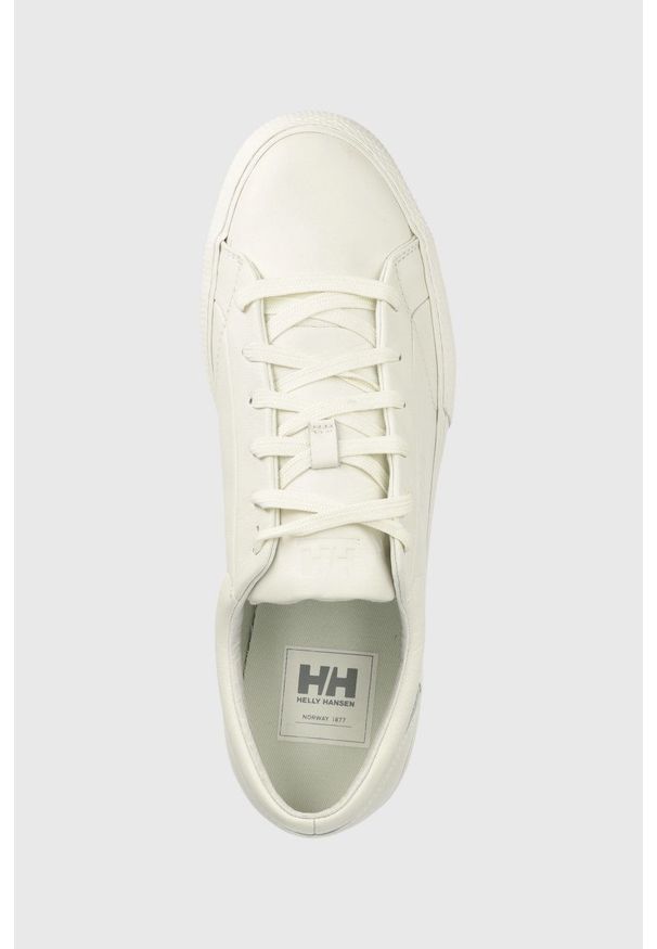 Helly Hansen sneakersy męskie kolor biały. Nosek buta: okrągły. Zapięcie: sznurówki. Kolor: biały. Materiał: guma