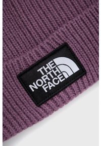 The North Face - Czapka. Kolor: fioletowy. Materiał: dzianina #2