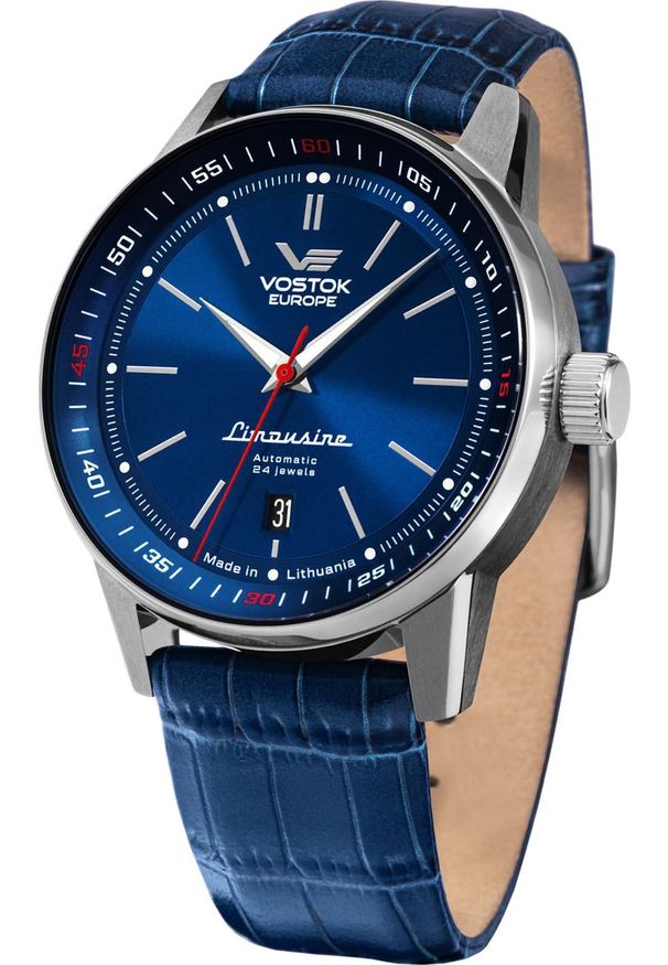 Zegarek Vostok Europe Zegarek męski Vostok Europe NH35A-560A687 niebieski. Kolor: niebieski