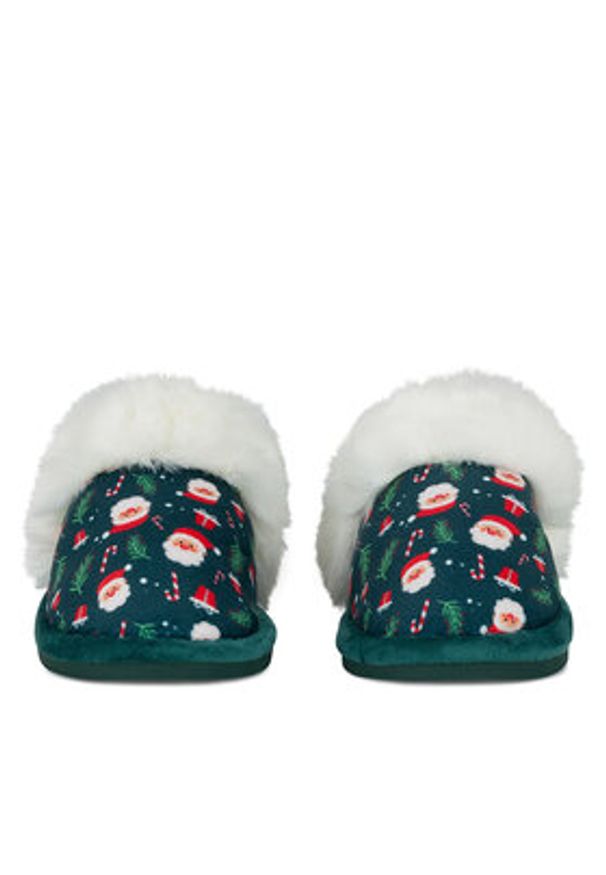 Home & Relax Kapcie BE-CRS01 Zielony. Kolor: zielony. Materiał: materiał