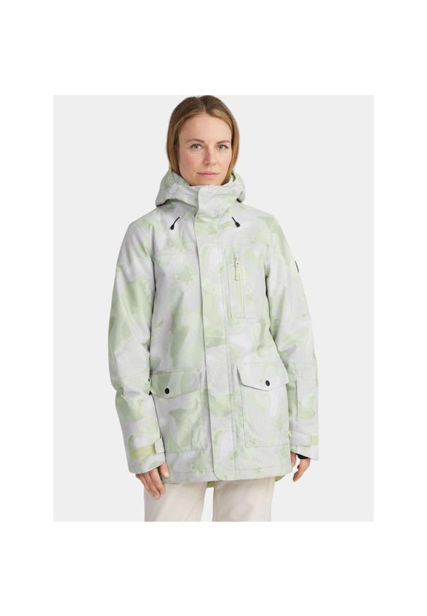 Kurtka Narciarska Damska O'Neill Utility Hybrid. Kolor: zielony. Materiał: materiał. Sezon: zima. Sport: narciarstwo