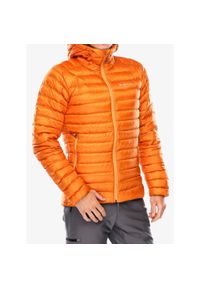 Kurtka puchowa męska Montane Anti-Freeze Hoodie. Kolor: pomarańczowy. Materiał: puch